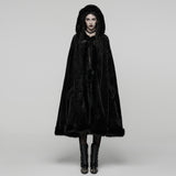Goth Mid-length Hooded Cloak