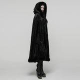 Goth Mid-length Hooded Cloak