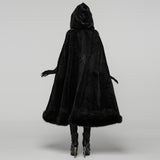 Goth Mid-length Hooded Cloak