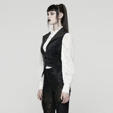 Punk Flamorous Lapel Vest