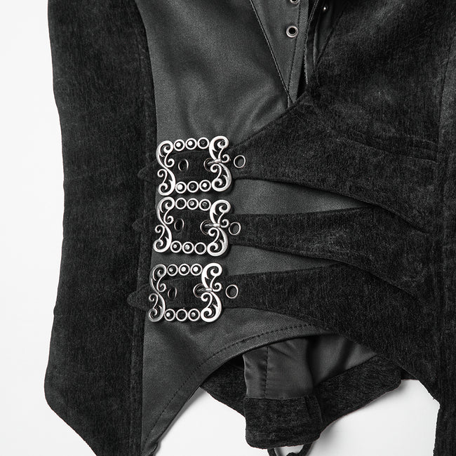 Punk Flamorous Lapel Vest