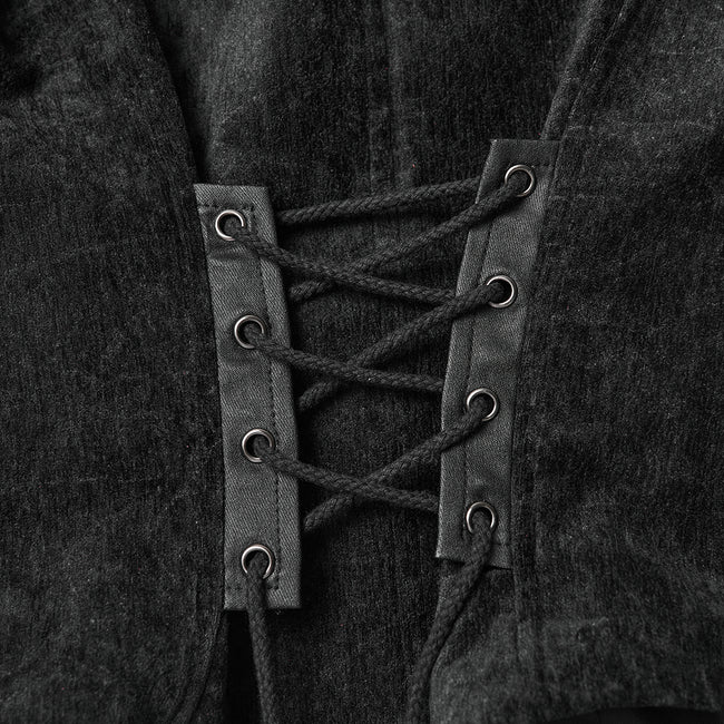 Punk Flamorous Lapel Vest