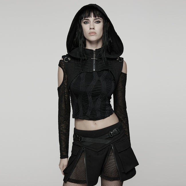 Wasteland Short Denim Vest