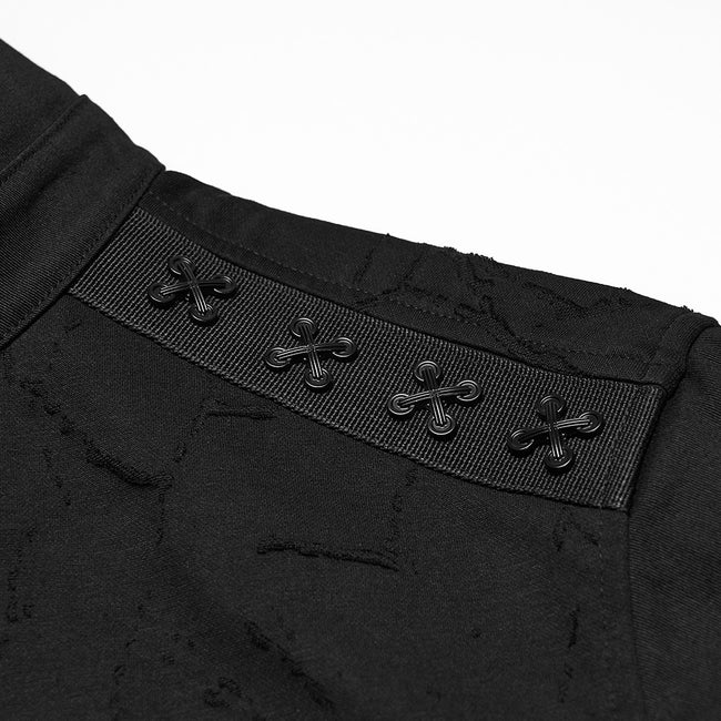 Cyberpunk Splicing Shirt For Men
