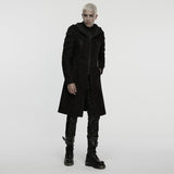 Cyberpunk hooded men's jacket