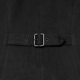 Cyberpunk hooded men's jacket