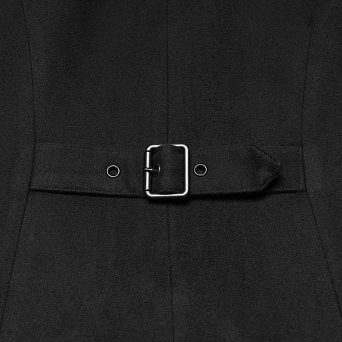 Cyberpunk hooded men's jacket