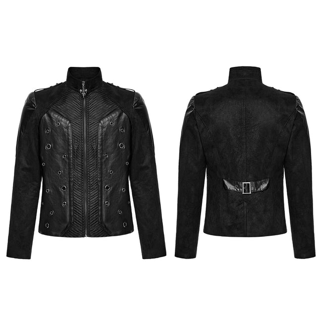 Punk rock 3D power jacket