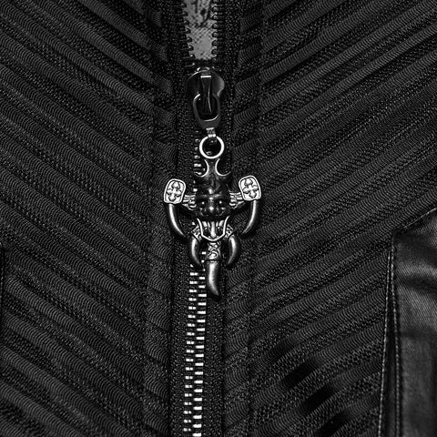 Punk rock 3D power jacket