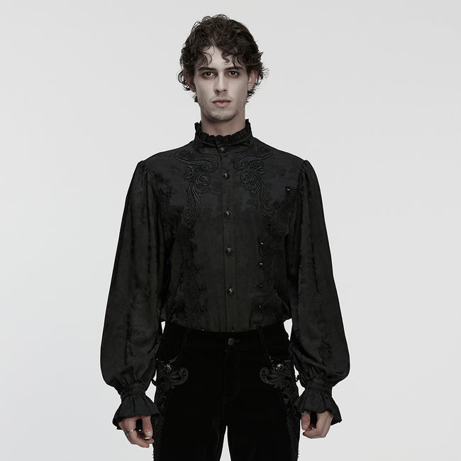 Goth Exquisite Pattern Shirt