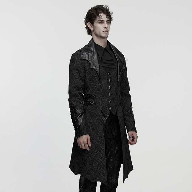 Goth Palace Bat Collar Coat