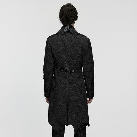 Goth Palace Bat Collar Coat