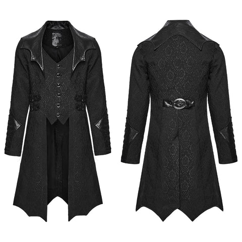 Goth Palace Bat Collar Coat