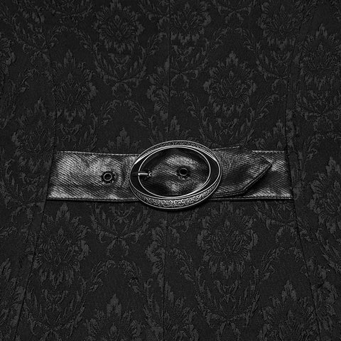 Goth Palace Bat Collar Coat