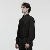 Goth Rose Jacquard Shirt