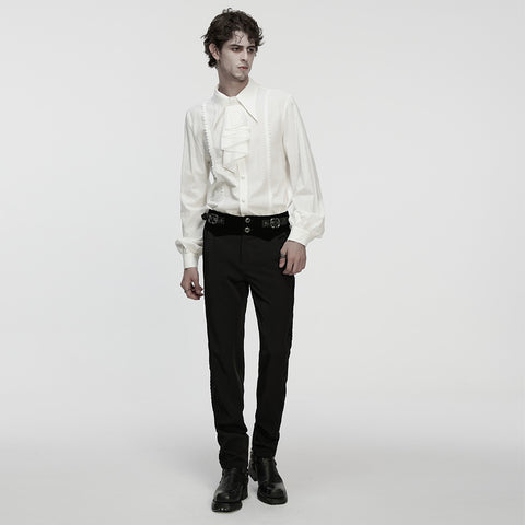Goth Rose Jacquard Shirt
