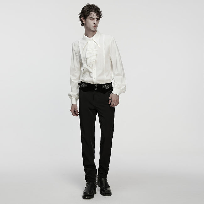 Goth Rose Jacquard Shirt