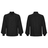 Goth Rose Jacquard Shirt