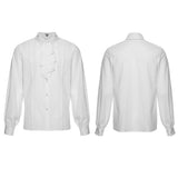 Goth Rose Jacquard Shirt