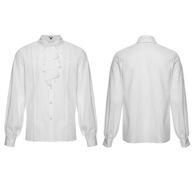 Goth Rose Jacquard Shirt
