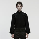 Retro Gothic Romance Shirt For Men