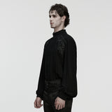 Retro Gothic Romance Shirt For Men