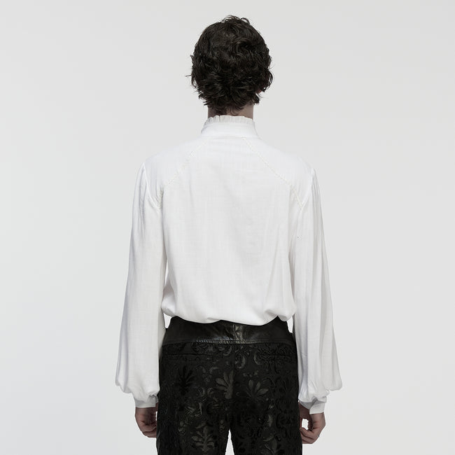 Retro Gothic Romance Shirt For Men