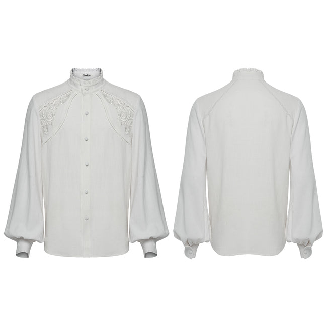 Retro Gothic Romance Shirt For Men