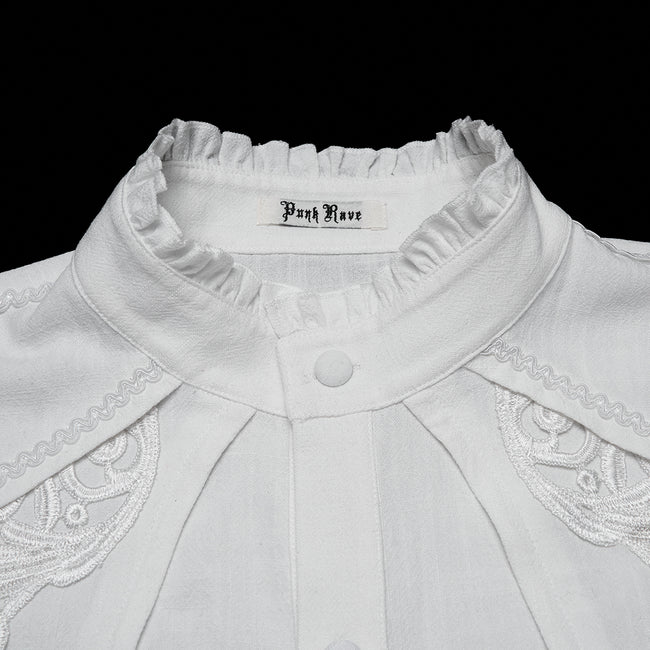 Retro Gothic Romance Shirt For Men