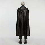 Punk one-piece shirt Military  cloak