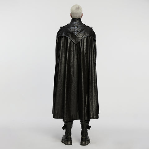 Punk one-piece shirt Military  cloak