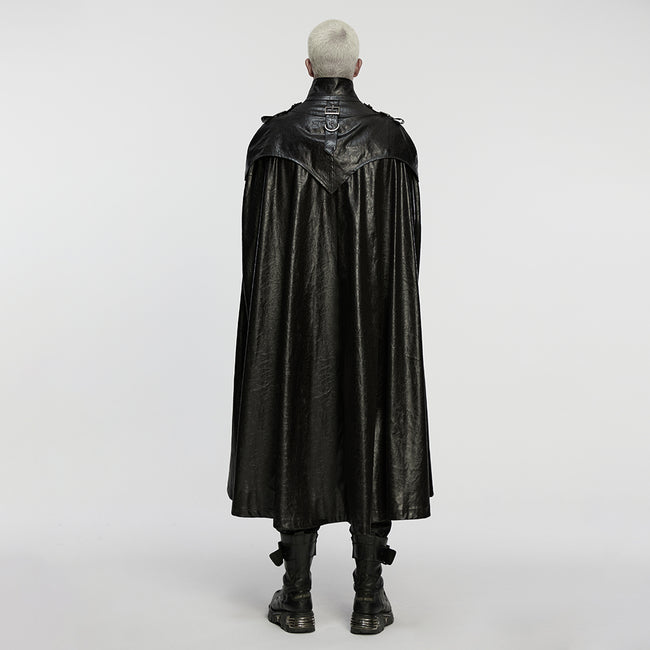 Punk one-piece shirt Military  cloak