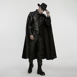 Punk one-piece shirt Military  cloak