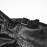 Punk one-piece shirt Military  cloak
