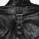 Punk one-piece shirt Military  cloak