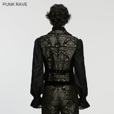 Goth medieval vintage men's vest