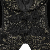 Goth medieval vintage men's vest