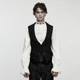 Goth medieval vintage men's vest