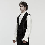 Goth medieval vintage men's vest