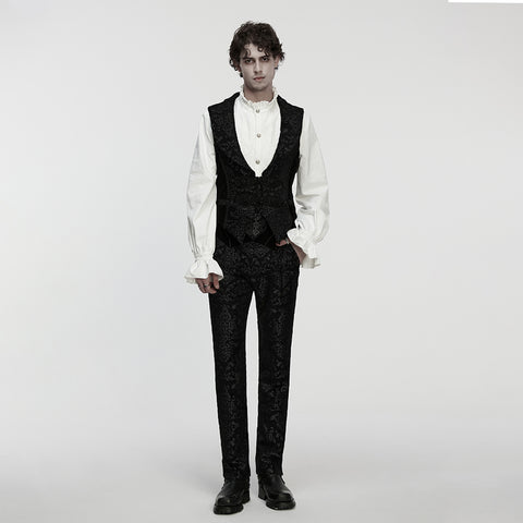 Goth medieval vintage men's vest