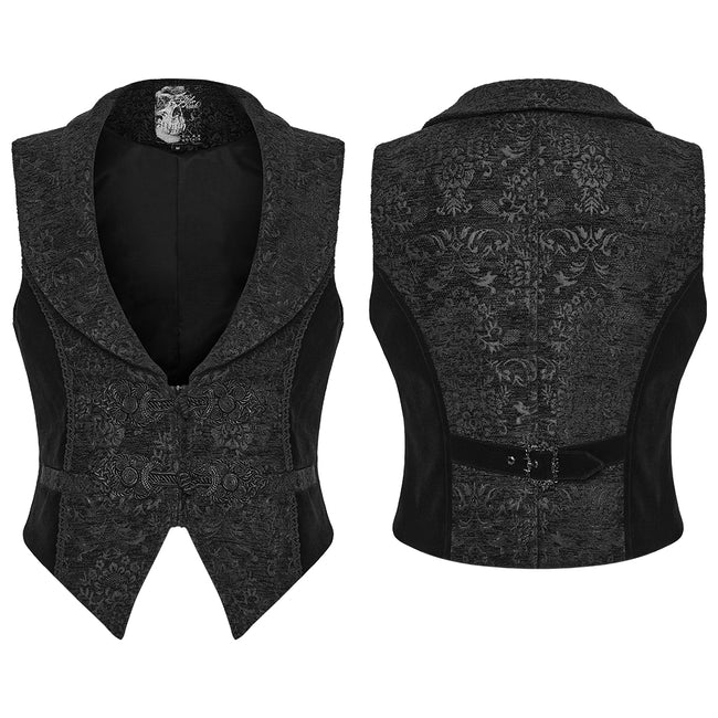 Goth medieval vintage men's vest