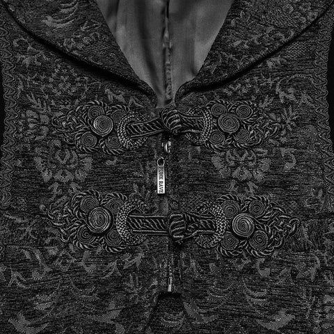 Goth medieval vintage men's vest