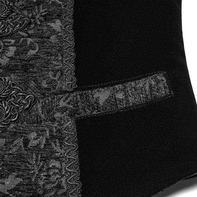 Goth medieval vintage men's vest