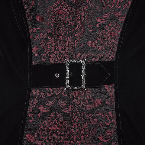 Goth Palace Velvet Coat For Men