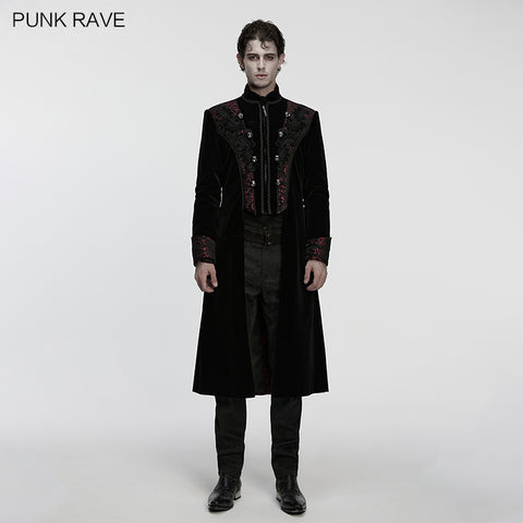 Goth Palace Bat Collar Coat
