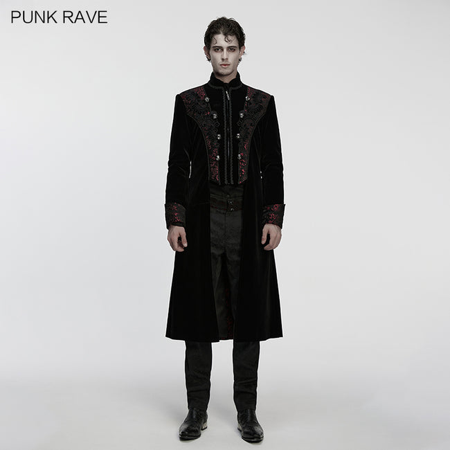 Goth Palace Bat Collar Coat