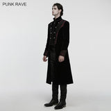 Goth Palace Bat Collar Coat
