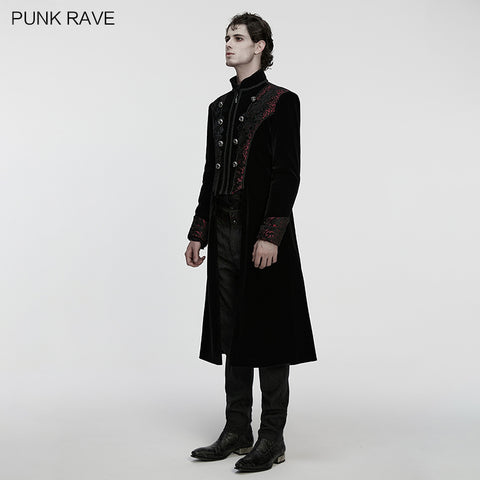 Goth Palace Bat Collar Coat