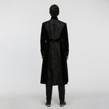Goth Palace Velvet Coat For Men