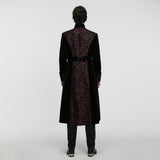 Goth Palace Velvet Coat For Men